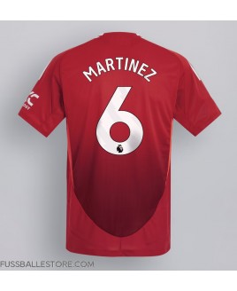 Günstige Manchester United Lisandro Martinez #6 Heimtrikot 2024-25 Kurzarm